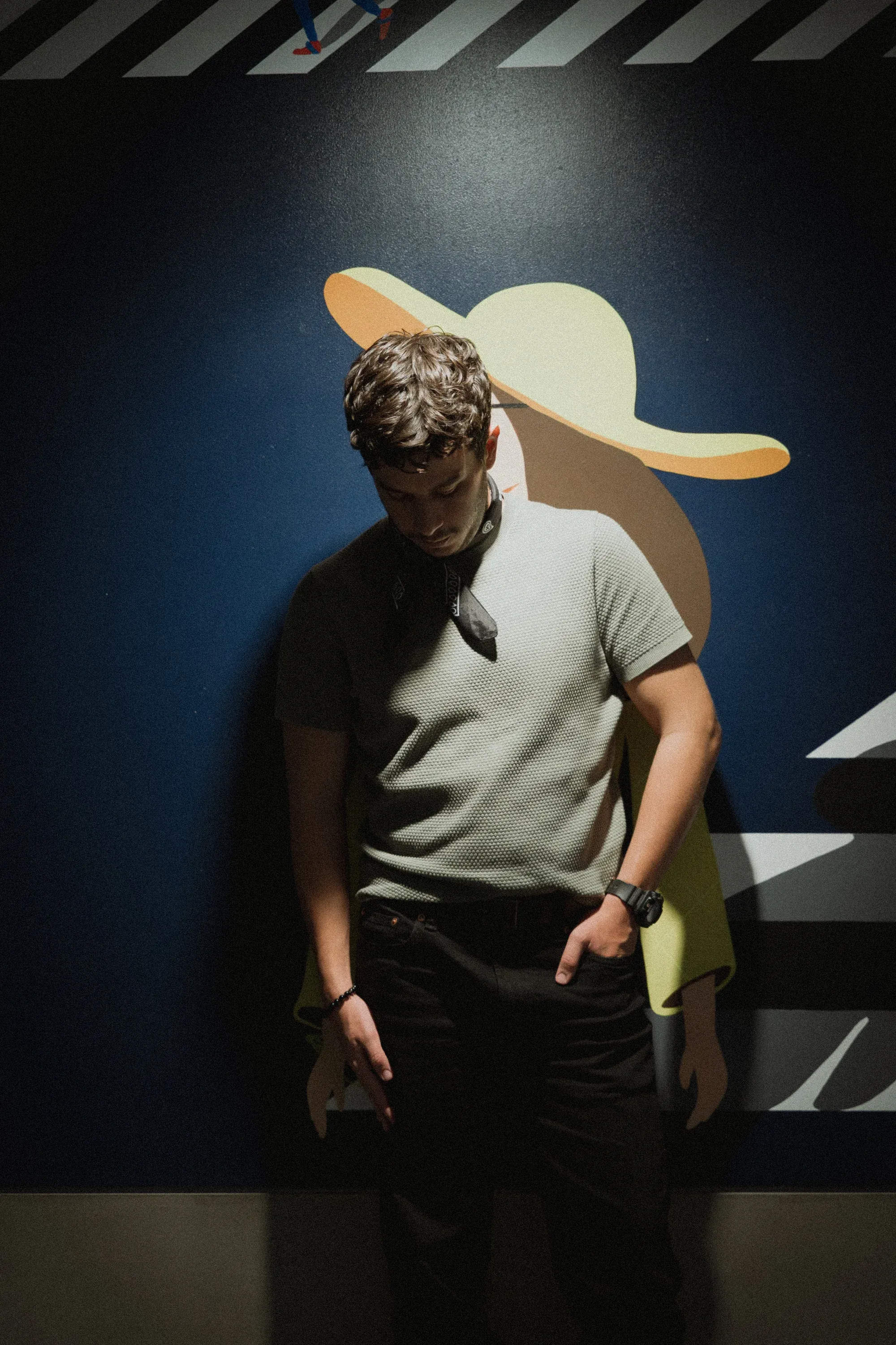 Street life in a bustling marketplace, colorful and energetic.