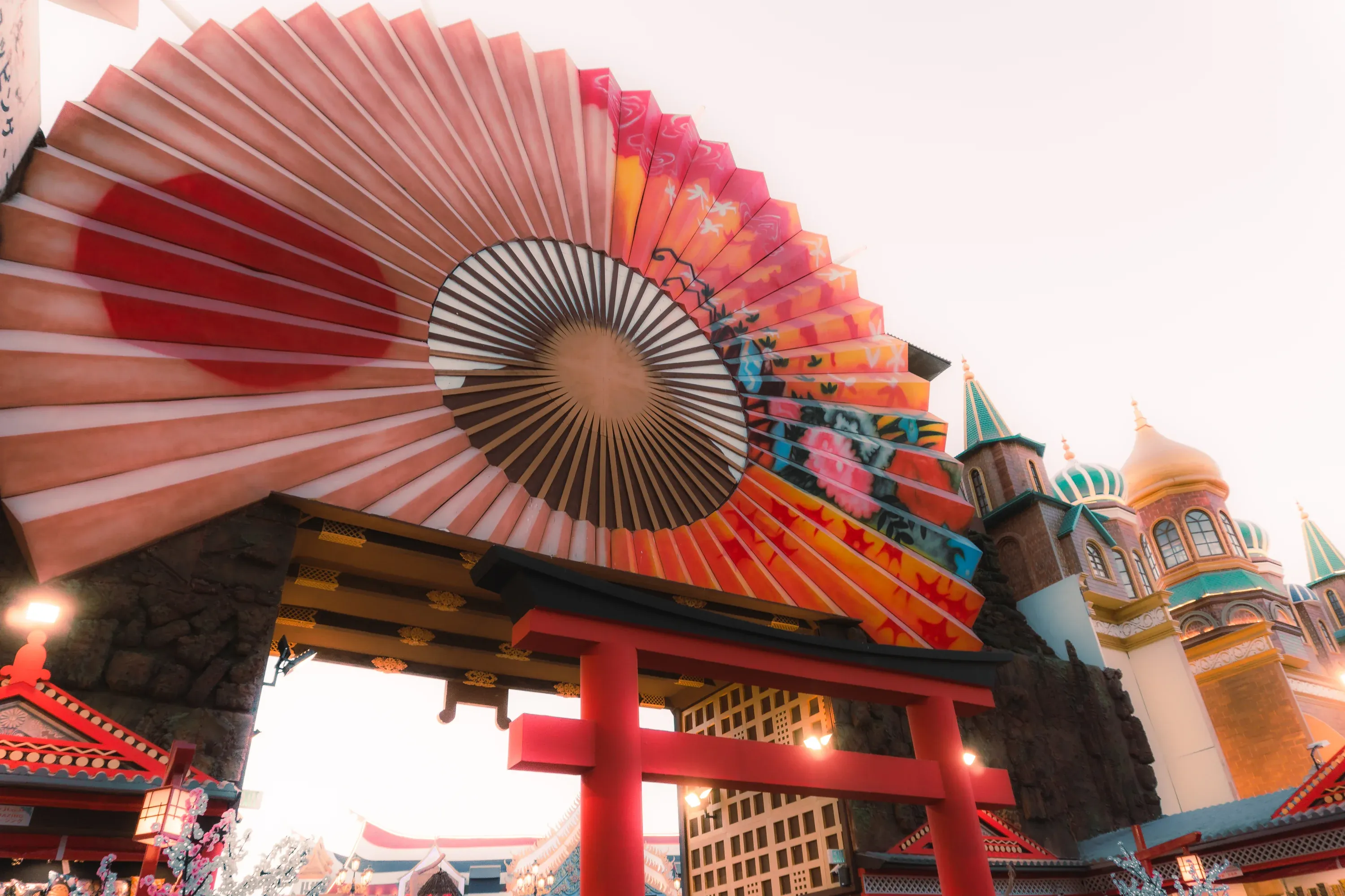 Candid moment of people crossing a busy city street.